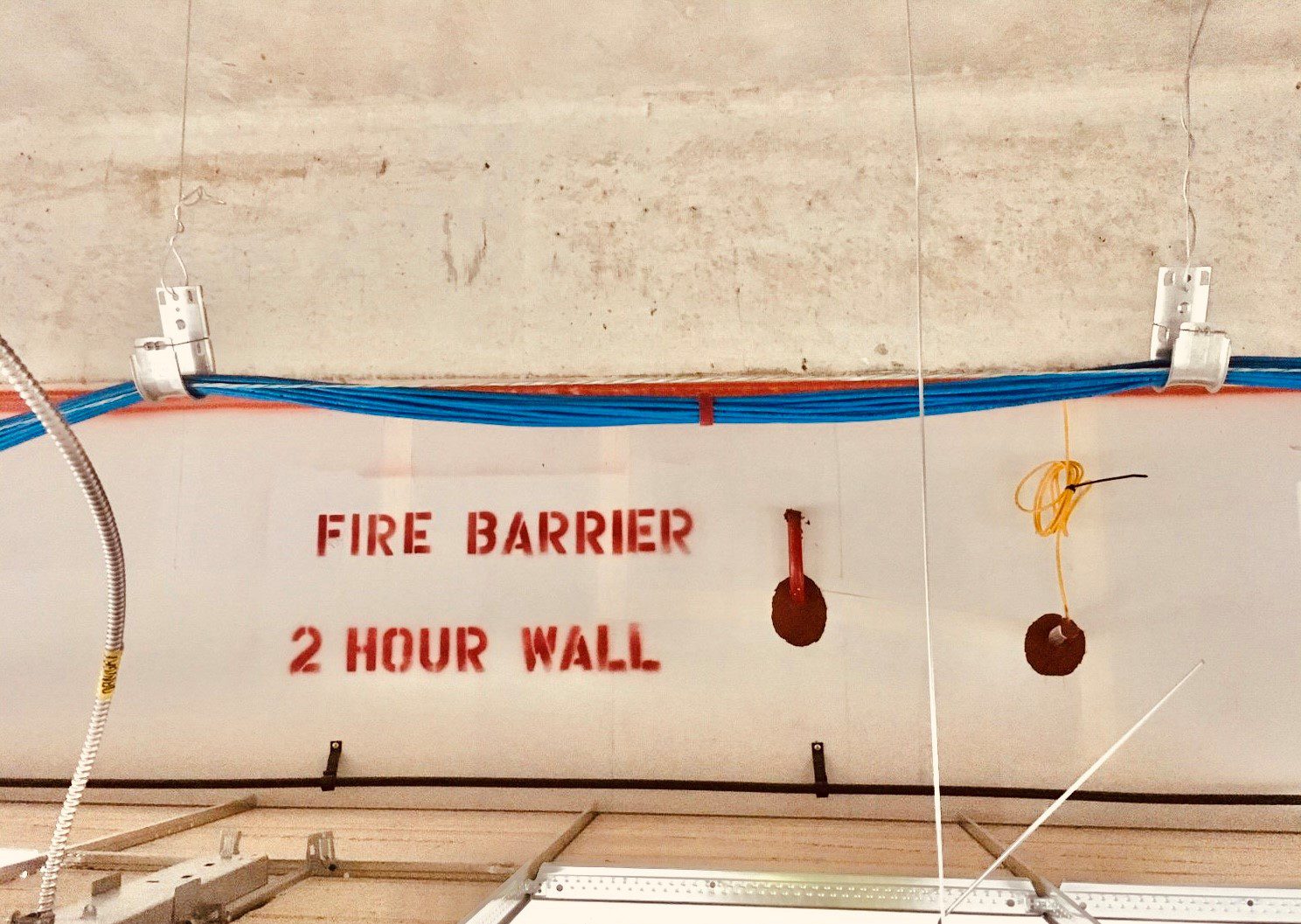 2 Hour Fire Barrier